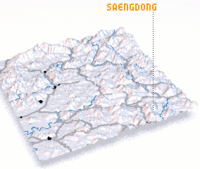 3d view of Saeng-dong