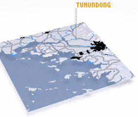 3d view of Tumun-dong