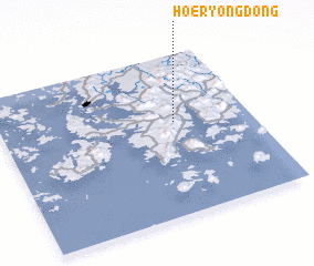 3d view of Hoeryong-dong