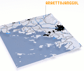 3d view of Araettojang-gol