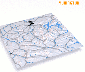 3d view of Yuxingtun