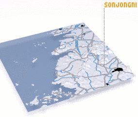 3d view of Sŏnjŏng-ni