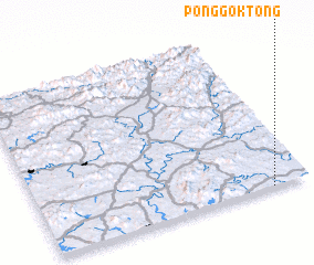 3d view of Ponggok-tong
