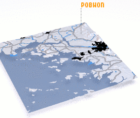 3d view of Pŏbwŏn