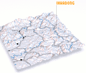 3d view of Ihwa-dong