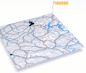 3d view of Tiannan