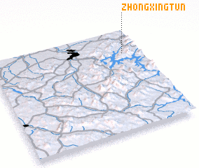 3d view of Zhongxingtun