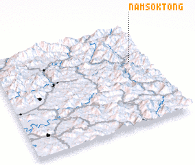 3d view of Namsŏk-tong