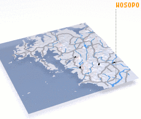 3d view of Wŏsŏp\