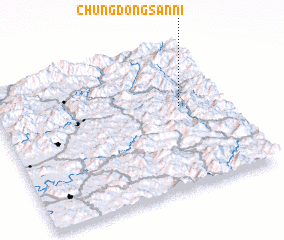 3d view of Chungdongsan-ni