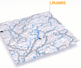 3d view of Linjiang