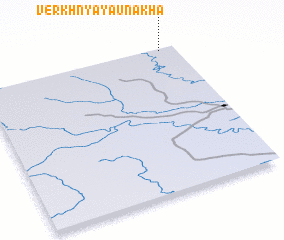 3d view of Verkhnyaya Unakha