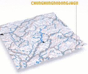 3d view of Chunghŭng-nodongjagu