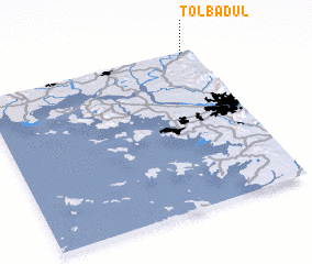 3d view of Tolbadŭl