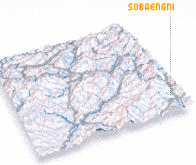 3d view of Sobaeng-ni