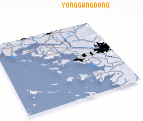 3d view of Yonggang-dong