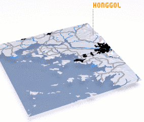 3d view of Hong-gol