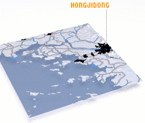 3d view of Hongji-dong