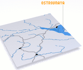 3d view of Ostrovnaya