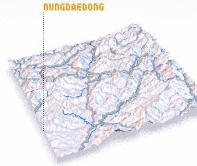 3d view of Nŭngdae-dong