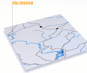 3d view of Kalinovka