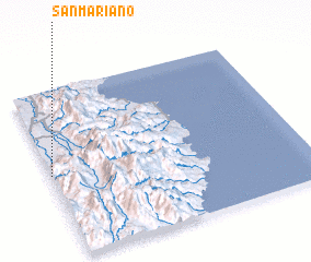 3d view of San Mariano