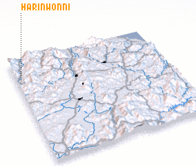 3d view of Harinwŏn-ni