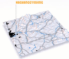 3d view of Hagwanggyo-dong