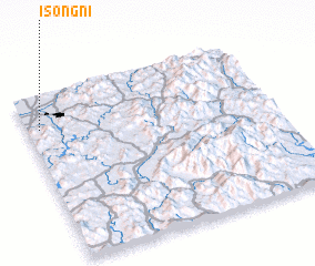 3d view of Isŏng-ni