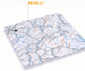 3d view of Masal-li