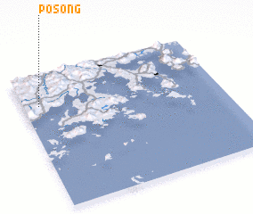 3d view of Posŏng