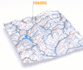 3d view of Sŏ-dong