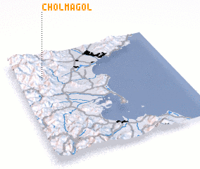 3d view of Chŏlma-gol