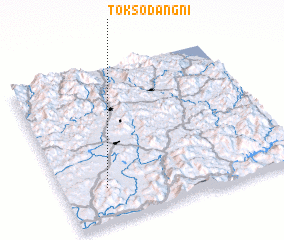 3d view of Toksŏdang-ni