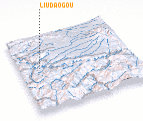 3d view of Liudaogou