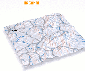 3d view of Hagam-ni