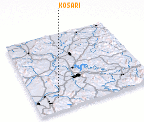 3d view of Kŏsa-ri