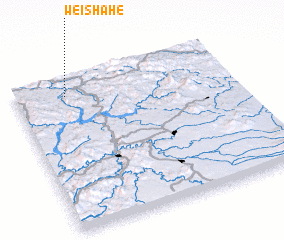 3d view of Weishahe