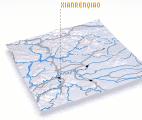 3d view of Xianrenqiao