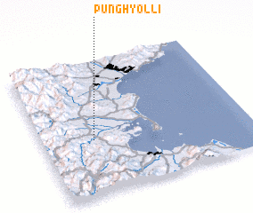3d view of Punghyŏl-li