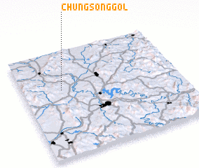 3d view of Chungsong-gol