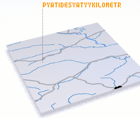 3d view of Pyatidesyatyy Kilometr
