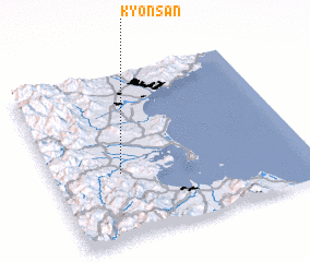 3d view of Kyŏnsan
