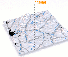 3d view of Ansŏng