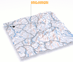 3d view of Ongjŏng-ni