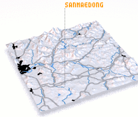 3d view of Sanmae-dong