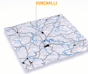 3d view of Kŭmch\