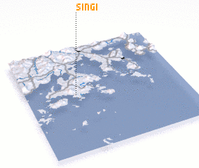 3d view of Sin\