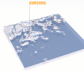 3d view of Kŭmsŏng