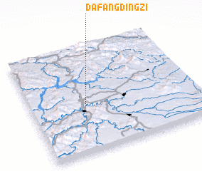 3d view of Dafangdingzi